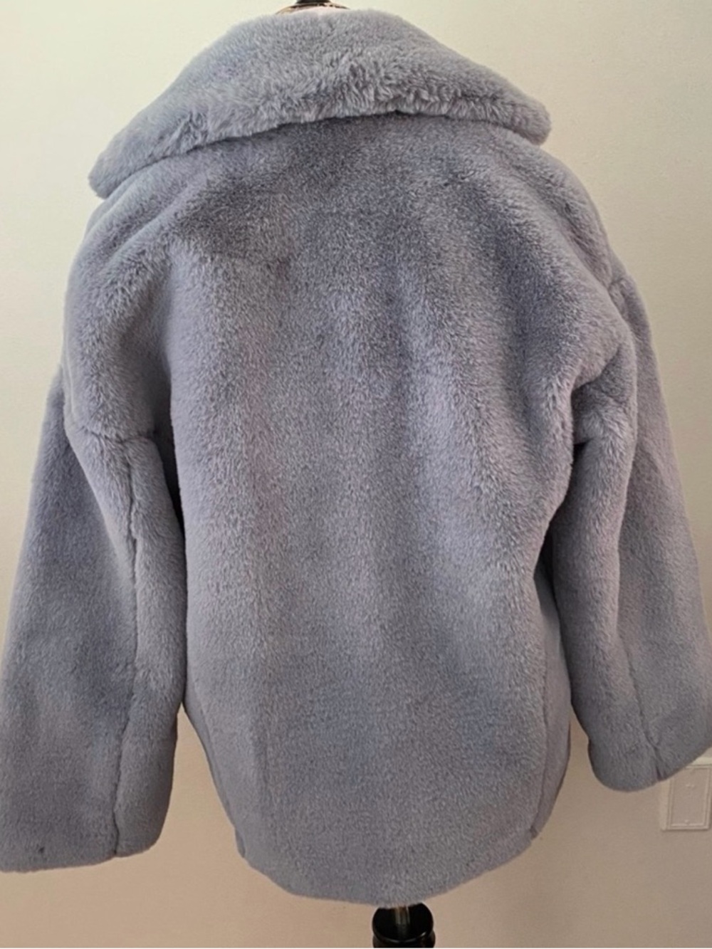 Free People Women's Kate Faux Fur Coat - LARGE - Picture 3 of 3